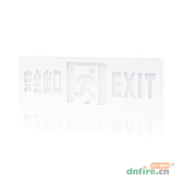 SS-BLJC-2LROEⅡ0.3W-529D集中電源集中控制型消防應(yīng)急標(biāo)志燈具 雙面吊裝,盛世名門,消防應(yīng)急疏散指示燈