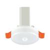 M-ZLZC-E1.5W6525/M-ZLZC-E1.5W6526自電集控2.5寸嵌入式全面發(fā)光筒燈 人體感應(yīng)/常亮,敏華電工,消防應(yīng)急照明燈