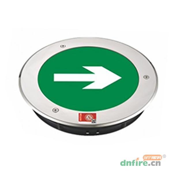 M-BLZD-1LREⅠ2WCAU自電自控IP67超薄玻璃面板低壓地埋燈,敏華電工,消防應急疏散指示燈