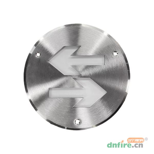 SY-BLJC-1LREⅠ0.5W-3460集中電源集中控制型消防應急標志燈具 不銹鋼面板地埋燈 雙向,山鷹報警,消防應急疏散指示燈