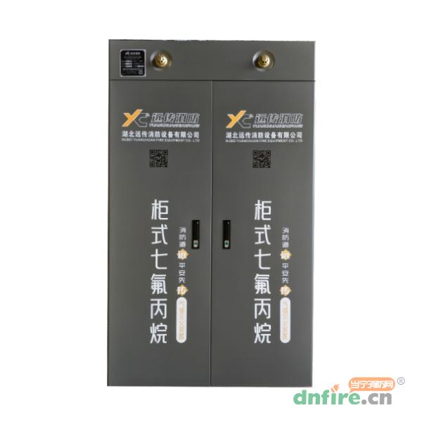 GQQ100×2/2.5-YC雙瓶組柜式七氟丙烷滅火裝置,遠傳消防,柜式七氟丙烷氣體滅火裝置