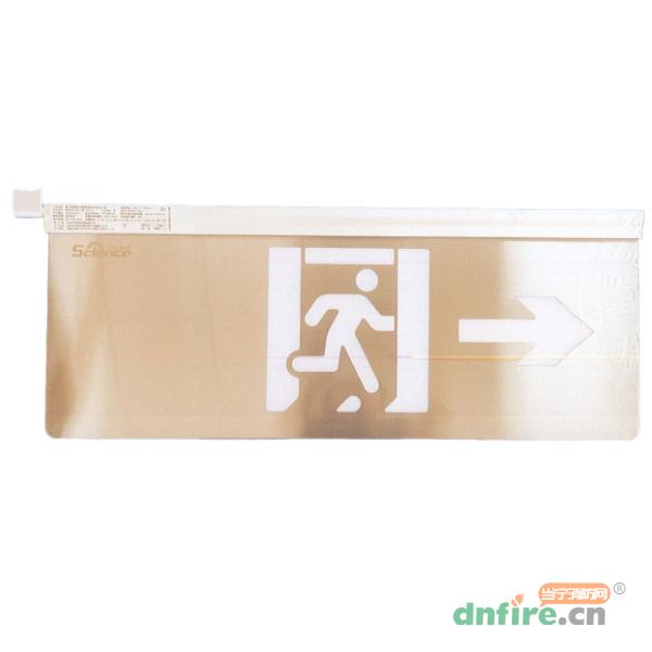 KW-BLJC-2LREⅢ2W-1813-Ex（雙面單向）應(yīng)急照明防爆指示燈,中科知創(chuàng),消防應(yīng)急疏散指示燈