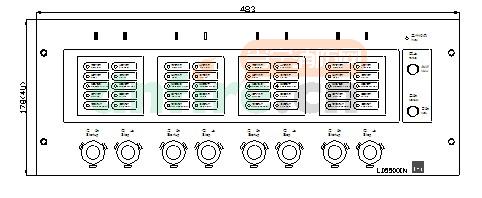 LD5500EN外形與結(jié)構(gòu)尺寸圖