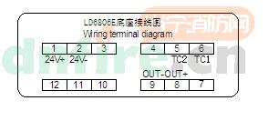 端子圖與接線圖示例