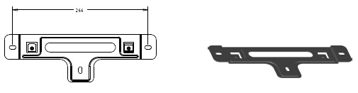 XSS-1000吸氣式感煙火災(zāi)探測(cè)器安裝板安裝