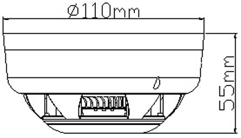 SH-BK2D-S點型光電感煙火災探測器