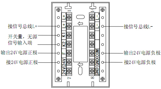 GM612B信號(hào)轉(zhuǎn)換接口接線說明
