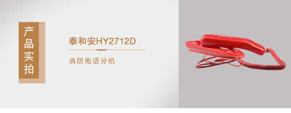 HY2712D消防電話分機(jī)實(shí)拍