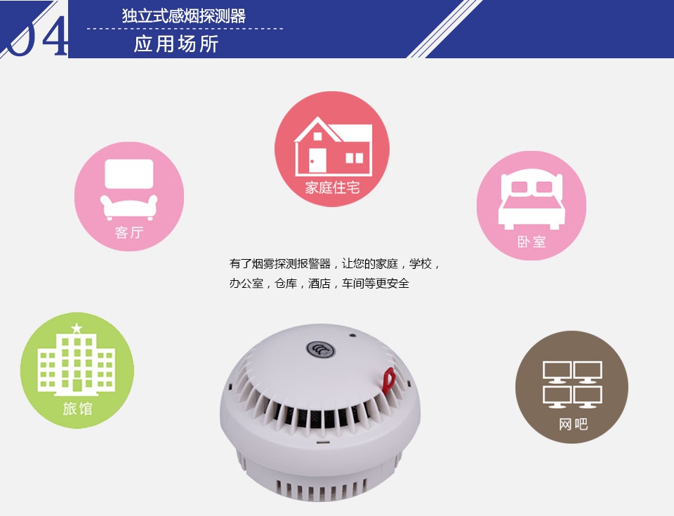 HDv sensys獨立式感煙火災(zāi)探測器
