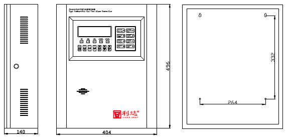 JB-QB-LD128FH可燃氣體報警控制器