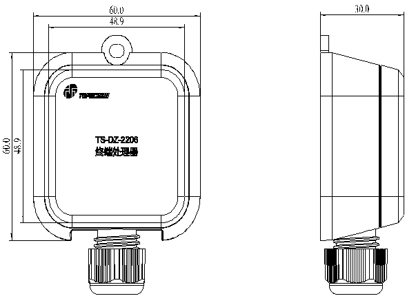 JTW-LD-TS1008F/105纜式線型感溫火災(zāi)探測器