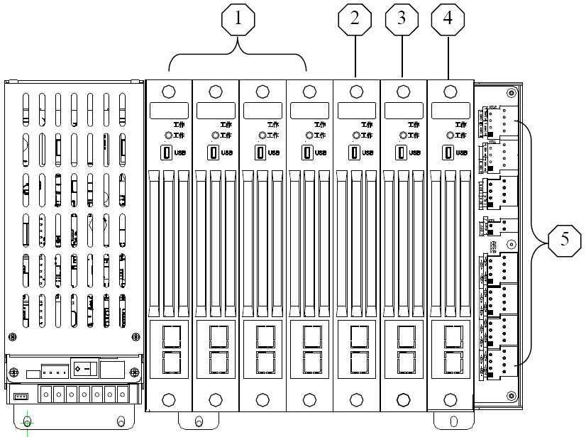 JB-TBZ-GS8000火災(zāi)報(bào)警控制器端子說明