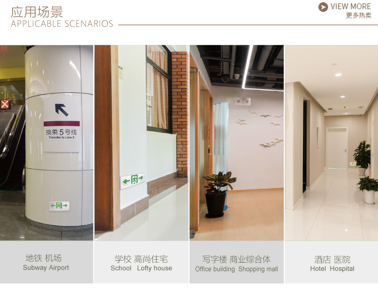XM-BLZD-1LROEII2W-4BAC消防應(yīng)急指示燈應(yīng)用場(chǎng)景