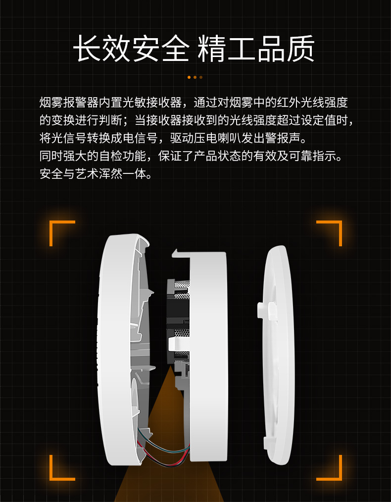 LZ-1901獨立式光電煙霧報警器特點介紹