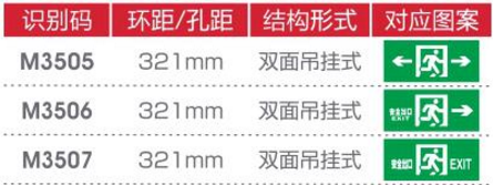 M-BLZD-2LROEⅠ5WCBB拉絲鋁一體式標(biāo)志燈方向圖案選型