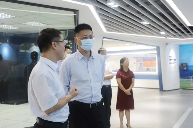 深圳市綠航星際太空科技研究院考察團(tuán)到訪泛海三江