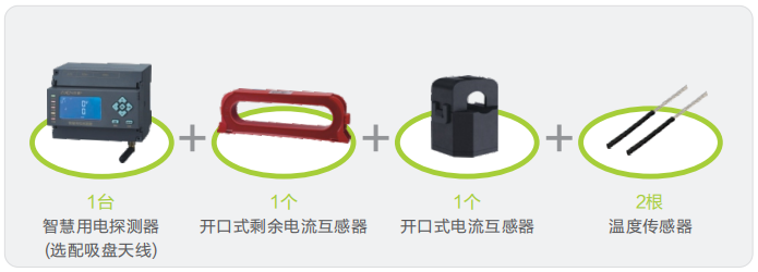 ZC-I-1301智慧用電探測(cè)器產(chǎn)品組成