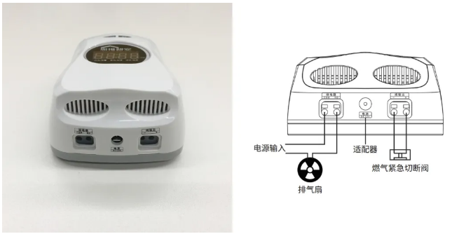燃?xì)鈭?bào)警器可聯(lián)動(dòng)電磁閥，可接繼電器