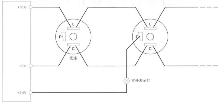 CKH-AS類比光電式感煙火災(zāi)探測(cè)器接線圖