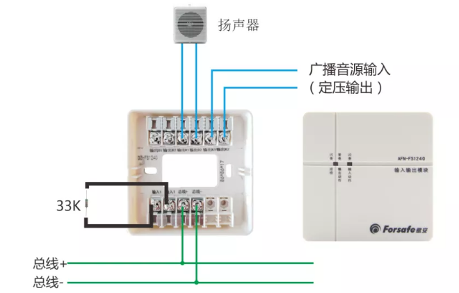 AFN-FS1240輸入輸出模塊接線圖