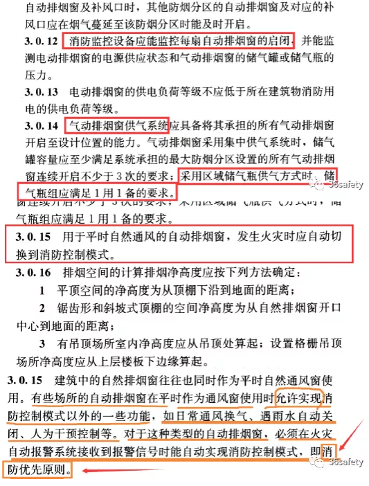 規(guī)范詳解《自然排煙窗技術(shù)規(guī)程》防排煙原理、日常使用維護(hù)保養(yǎng)等內(nèi)容介紹