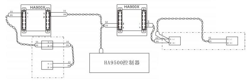 HA900X華安電子短路隔離模塊接線圖