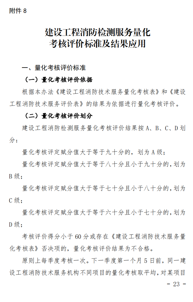 漳州市消防救援支隊關(guān)于印發(fā)漳州市建設(shè)工程消防技術(shù)服務(wù)管理暫行辦法