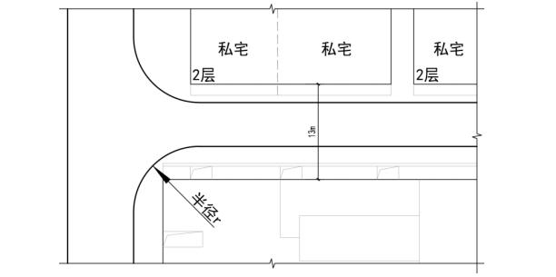 消防車道轉彎半徑