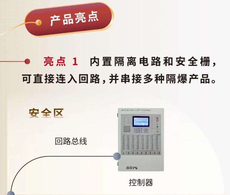 JTY-GM-GSTN9811(Ex)/WIS、GSTN9812(Ex)/WIS海灣隔爆煙感溫感產(chǎn)品亮點