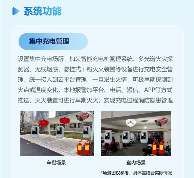 電動(dòng)自行車(chē)消防安全管理系統(tǒng)功能集中充電管理