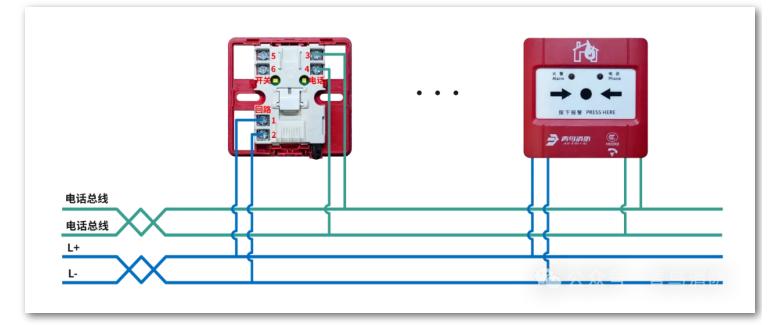 J-SAP-JBF4121B-P手動(dòng)火災(zāi)報(bào)警按鈕接線(xiàn)圖