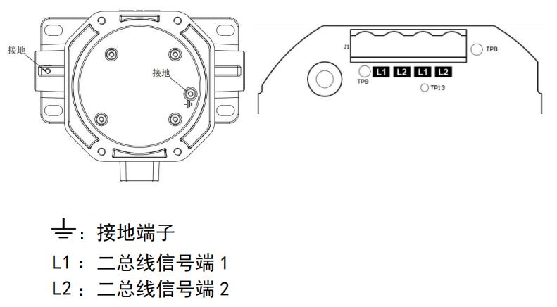 JB-FSD-A82G-Ex隔爆型火災顯示盤接線圖