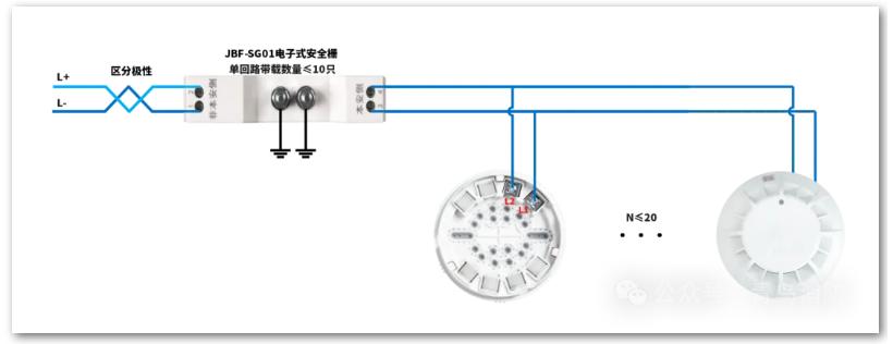 JTW-ZD-JBF5111C-Ex點(diǎn)型感溫火災(zāi)探測器接線圖