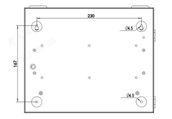 JB-QB-JF3000可燃氣體報警控制器安裝尺寸