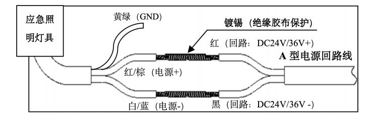 J-ZFJC-E3W-16B3-Ex集中電源集中控制型消防應(yīng)急照明燈具接線說(shuō)明