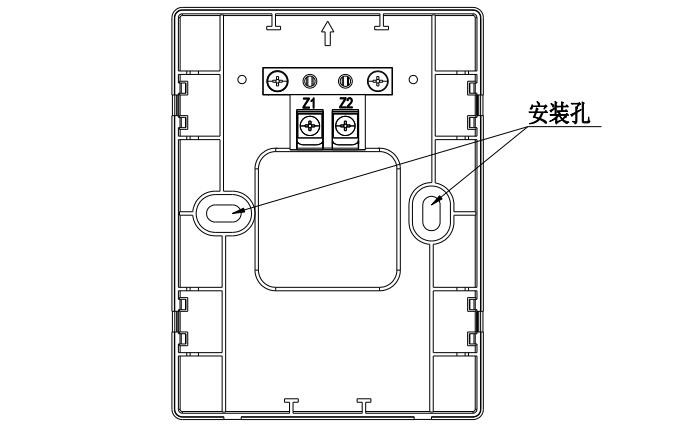 GST-HX-MN120C（EX）火災(zāi)聲光警報器底殼示意圖