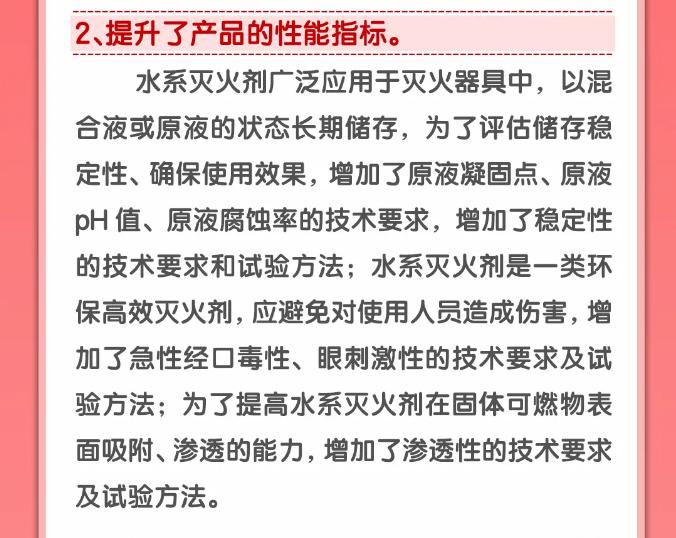 GB17835-2024《水系滅火劑》主要內容