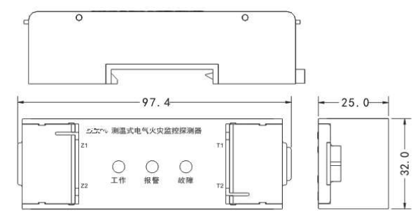 DH-GST-N3103測溫式電氣火災(zāi)監(jiān)控探測器