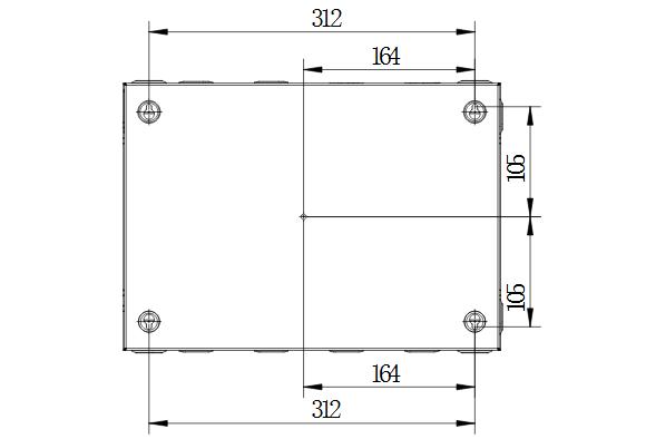 FW2601-P4吸氣式感煙火災(zāi)探測(cè)器安裝尺寸