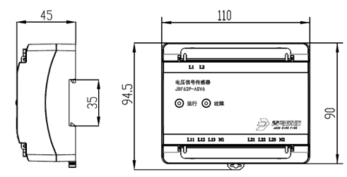 JBF62P-ASV6電壓信號傳感器