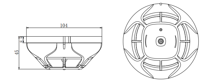JTW-ZDM-LD3300G點(diǎn)型感溫火災(zāi)探測器(A2S)