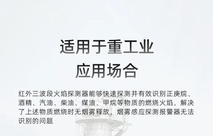 FS9601/IR3點型紅外三波段火焰探測器應(yīng)用場合