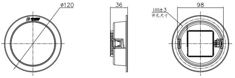 J-ZFZC-E5W-17Q5LA集中電源控制型消防應(yīng)急照明燈具