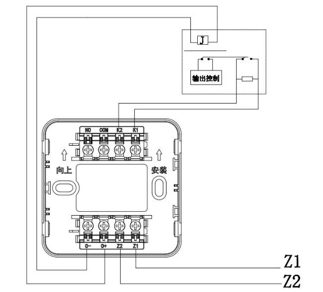 GST2321ZG輸入輸出模塊接線圖