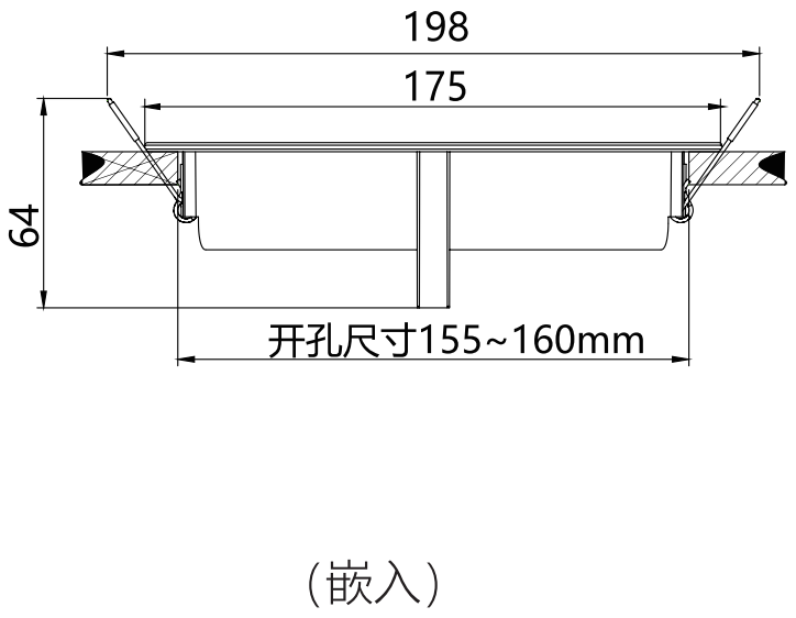 KW-ZFZC-E8W-7400/7400L應(yīng)急照明燈具