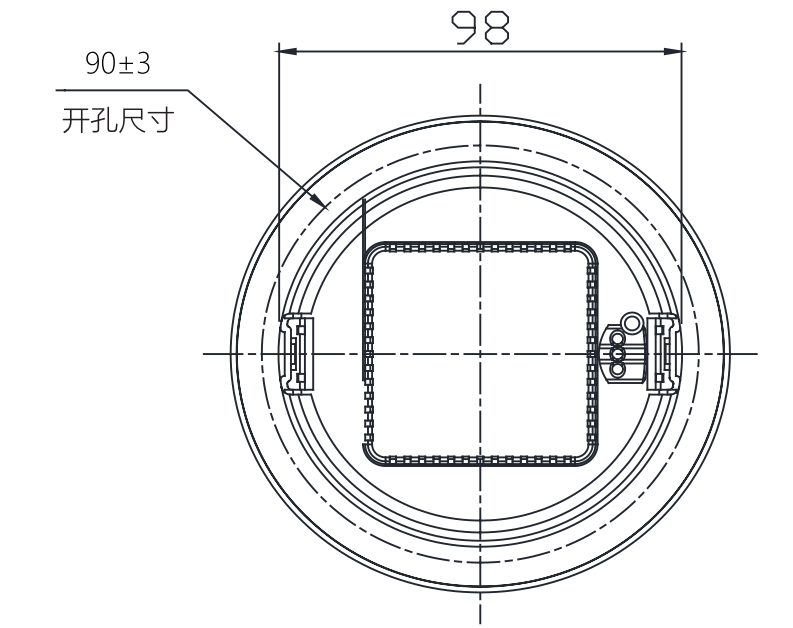KW-ZFZC-E3W-7801應(yīng)急照明燈具