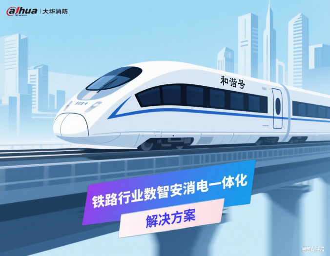 大華消防鐵路行業(yè)數(shù)智安消電一體化解決方案