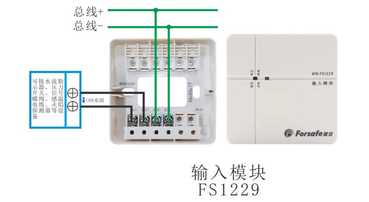 FS1229輸入模塊接線圖