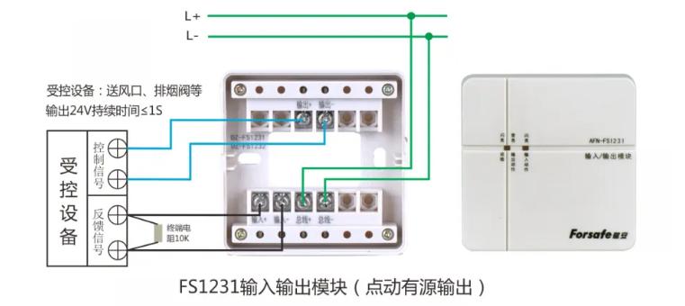 FS1231輸入輸出模塊接線圖