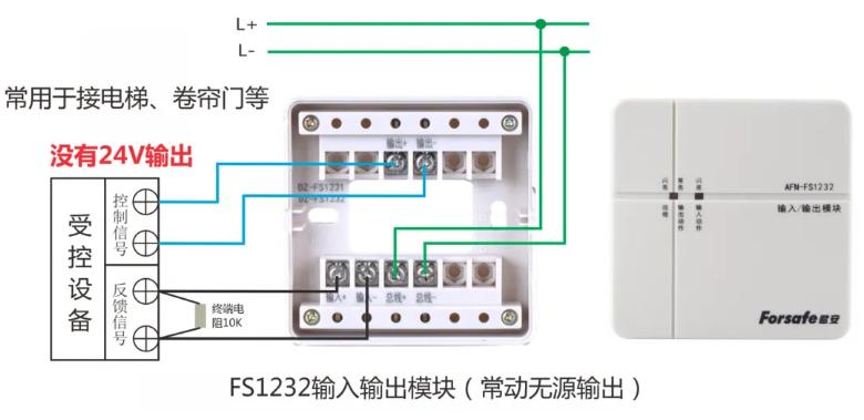 FS1232輸入輸出模塊接線圖